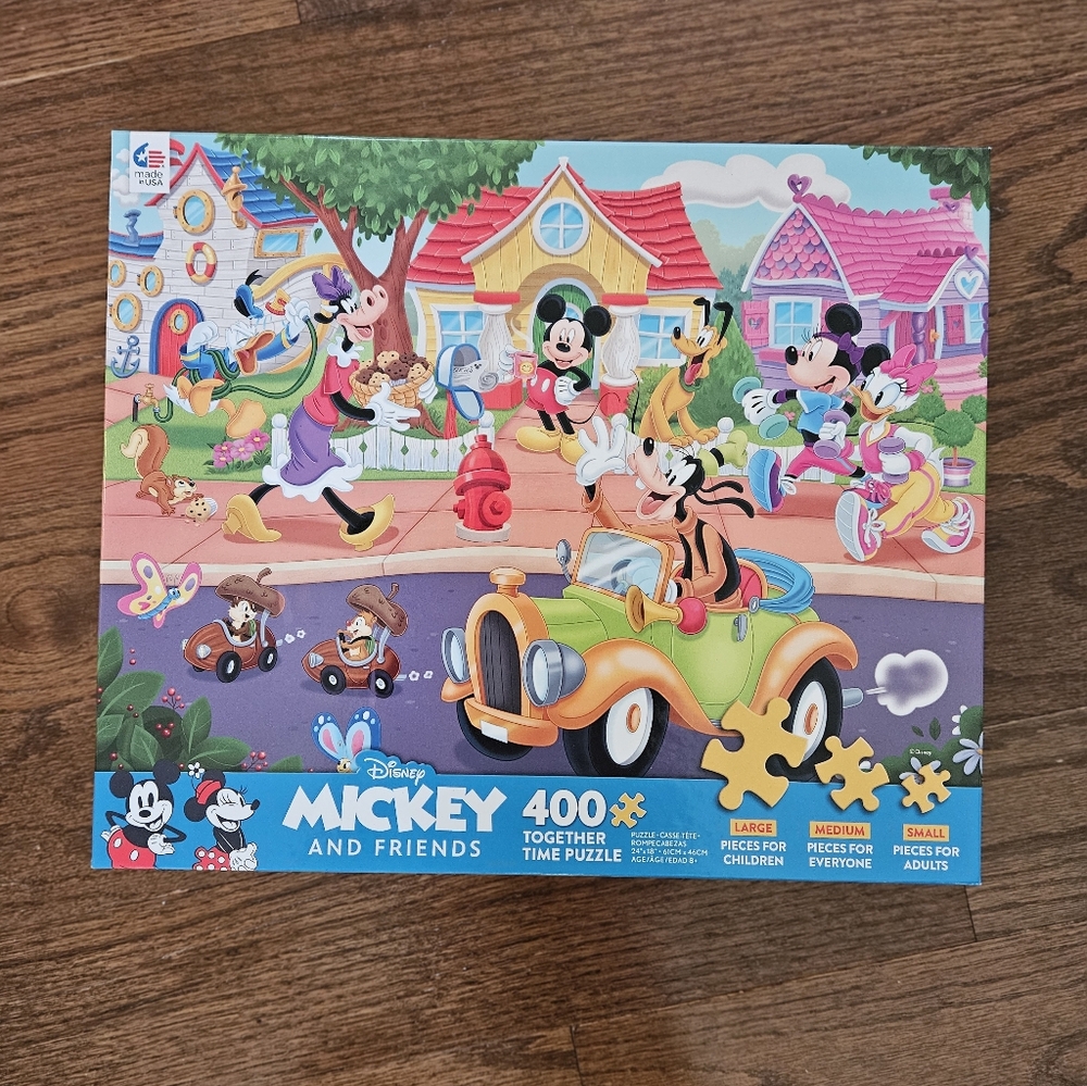 Disney Mickey and Friends 400-Piece Puzzle